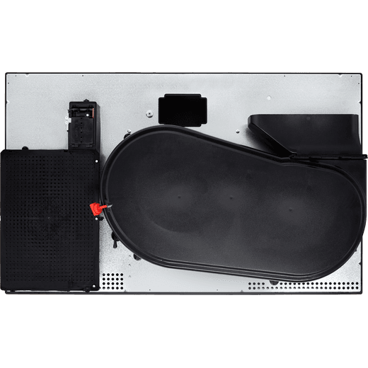Elica NT-SWITCH BG DO 83cm Venting Induction Hob - Black - For Ducted Ventilation - Back shot
